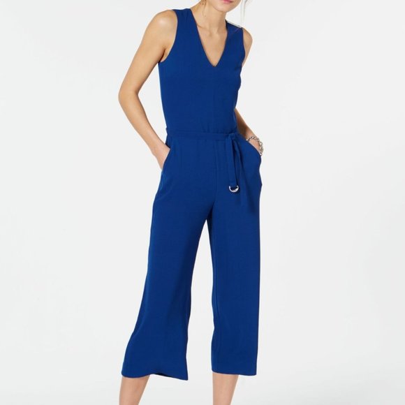 MICHAEL Michael Kors Pants - NWT MICHAEL KORS Ring Belt JUMPSUIT Women's sz 12